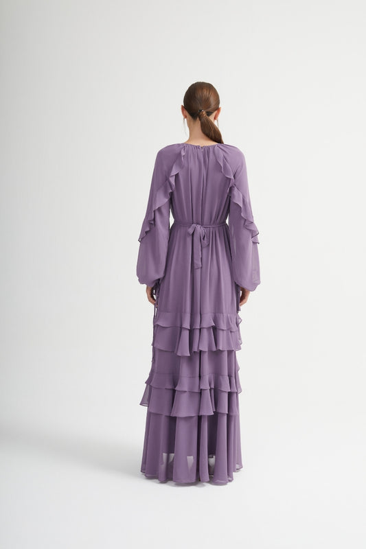 Fiji Dress - Zarte Eleganz in Lila