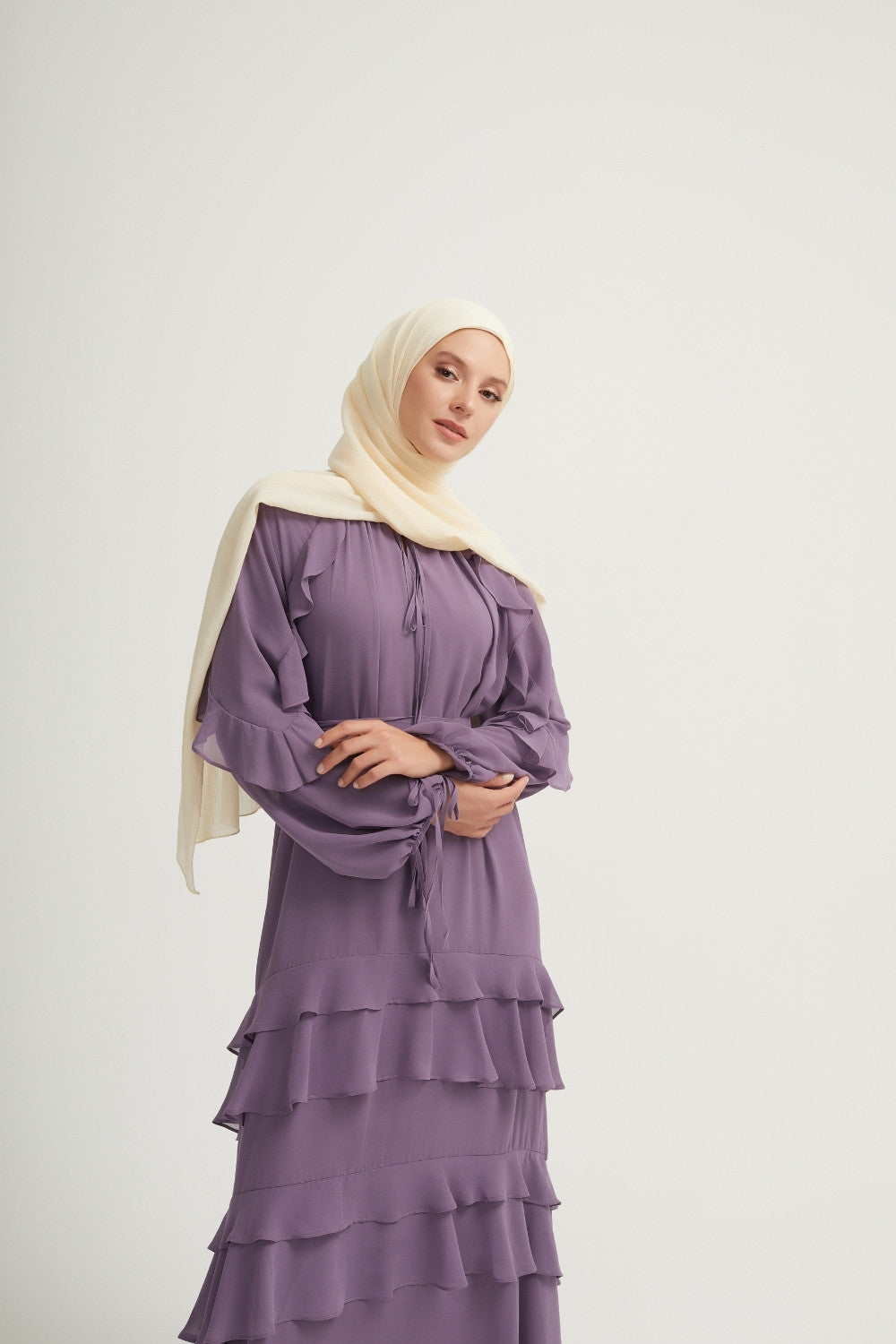 Fiji Dress - Zarte Eleganz in Lila