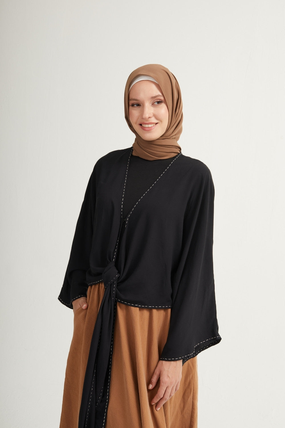 Wrap crop with tie options - your style, your rules