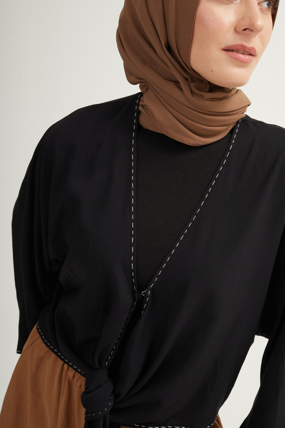 Wrap crop with tie options - your style, your rules