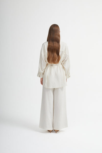 Kimono with belt – airy. elegant. feminine.