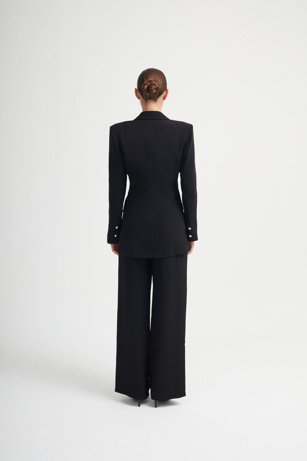 Raja Twinset – Elegant blazer & wide trousers in royal blue | Modest fashion trouser suit
