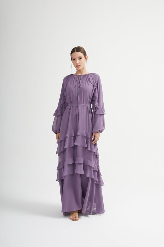 Fiji Dress - Zarte Eleganz in Lila