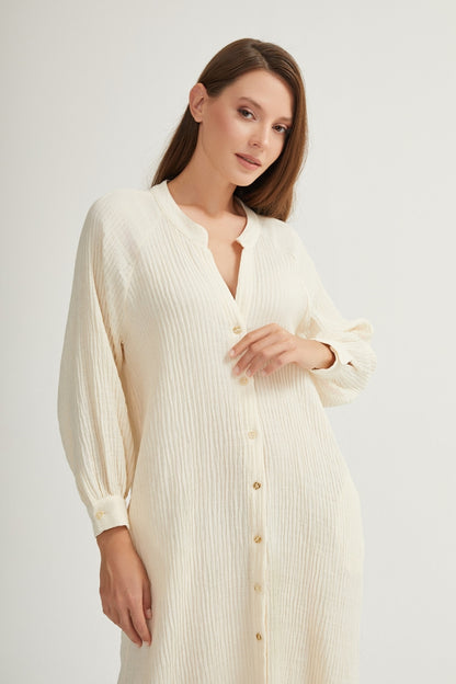 Midi dress - Natural. Elegant. Versatile.