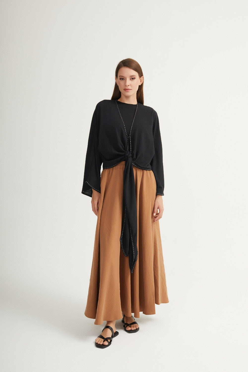 Wrap crop with tie options - your style, your rules