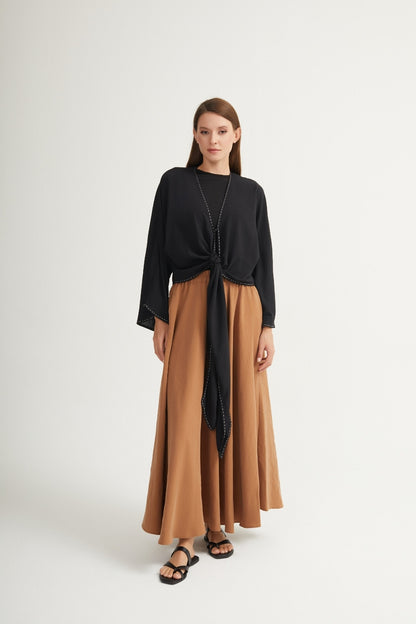 Wrap crop with tie options - your style, your rules